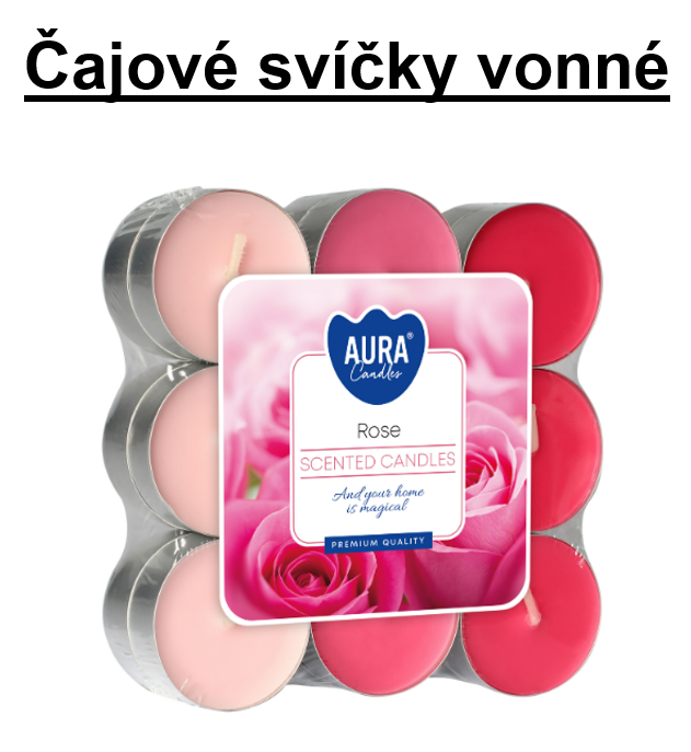 Čajové vonné svíčky