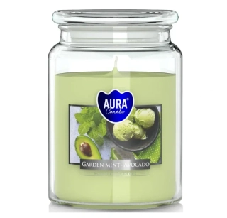 Bispol svíčka Garden mint avocado 500g